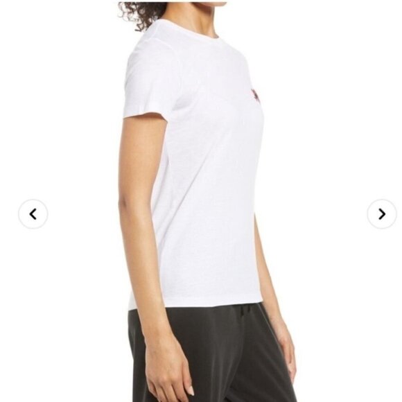 HALOGEN Mom heart Embroidered Mother’s Day T-Shirt XS - Picture 2 of 11